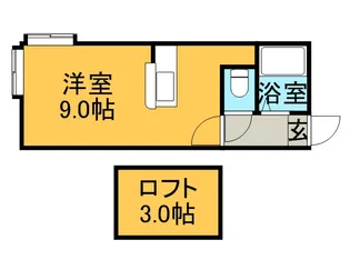 Jマック【0202号室】の間取り