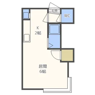アイビーパレス62【101号室】の間取り