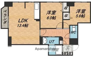 北海道札幌市豊平区美園五条1丁目【マンション】の間取り