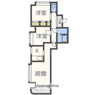 パークアベニュー広和NO,10【2階】の間取り