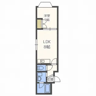 広和ハイツNO,8【207号室】の間取り