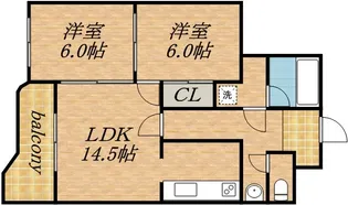 メゾンドブーケパーク【10階】の間取り