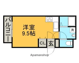 ΑNEXT澄川【202号室】の間取り