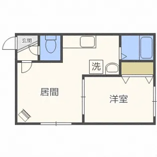 ライズフラット【205号室】の間取り