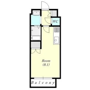 シティアドレ月寒公園【5階】の間取り