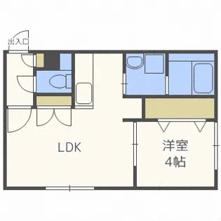 TAーRIーRU MISONO(タリルミソノ)【3階】の間取り