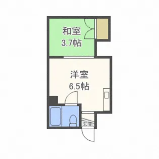 第5もりいマンション【301号室】の間取り