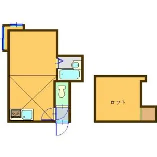 ティアラ平岸Gパレス【207号室】の間取り