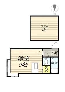AMS澄川【204号室】の間取り