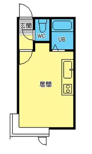 CLOVER FIELD【103号室】の間取り