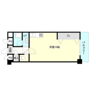 平岸パールハイム【7階】の間取り