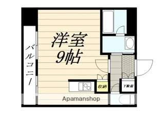 プレジデント豊平【8階】の間取り