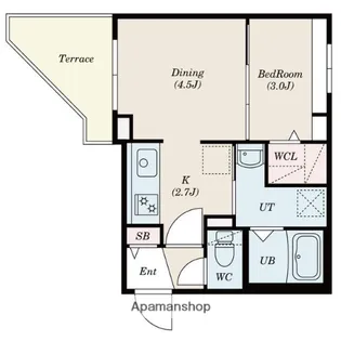 北海道札幌市豊平区平岸三条6丁目【マンション】の間取り