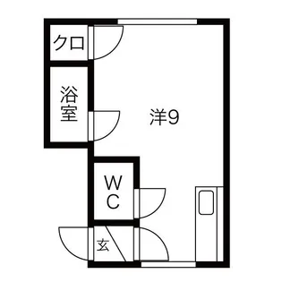 サウスヒル23【2階】の間取り