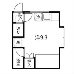 ルミエール川沿B【110号室号室】の間取り