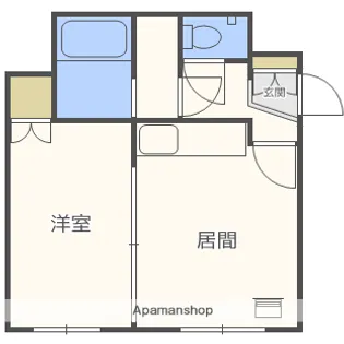 ニュープラム平岸【203号室】の間取り