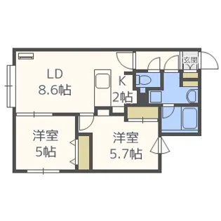 NEXT.ONE(ネクストワン)【3階】の間取り