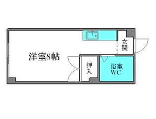 クリスタル村川【00408号室】の間取り