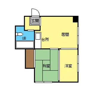 アーバンハイツKー1【A号室】の間取り