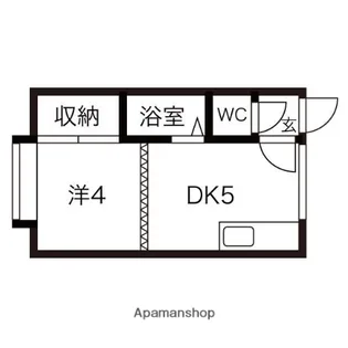 第2谷藤マンション【3階】の間取り