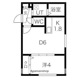 北海道札幌市中央区南一条東3丁目【マンション】の間取り