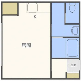マイルーム澄川【A301号室】の間取り