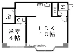 北海道札幌市南区澄川四条1丁目【マンション】の間取り