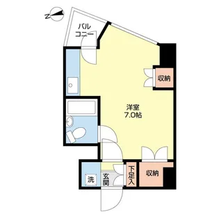 北海道札幌市中央区大通西26丁目【マンション】の間取り
