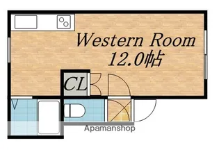 北海道札幌市豊平区平岸四条12丁目【マンション】の間取り