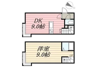 AMS平和通【104号室】の間取り