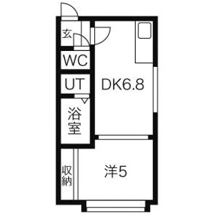 パークウェル豊平公園【302号室】の間取り