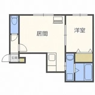 プリマヴェーラ【201号室】の間取り