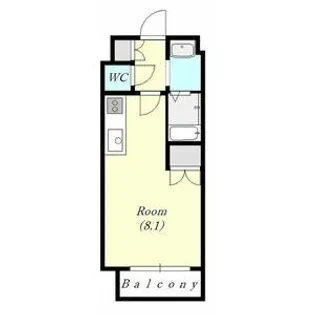 シティアドレ月寒公園【307号室】の間取り