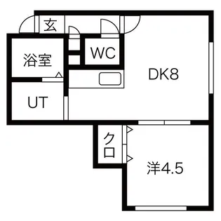 ブリックスクエア【302号室】の間取り