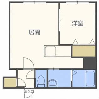 パークヒルズ【103号室】の間取り