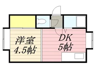 クルーズハウス澄川【0007号室】の間取り