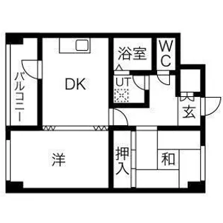 平岸ファースト【408号室】の間取り