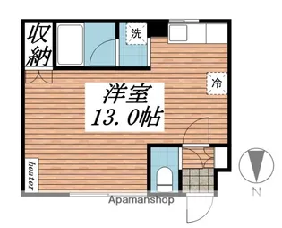 エスポアール53【102号室】の間取り