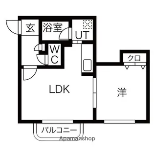北海道札幌市南区澄川一条1丁目【マンション】の間取り