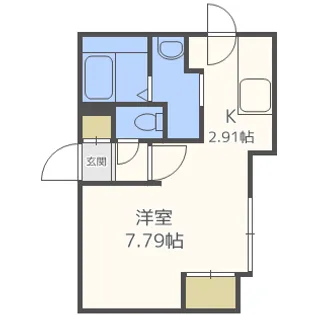 プレジール【4階】の間取り