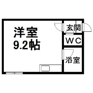 アクシス麻生【202号室】の間取り