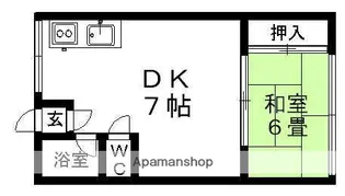 シティハイムラーク【2階】の間取り