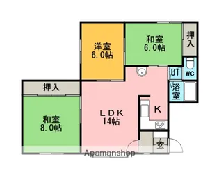 スターハイツ【2階】の間取り