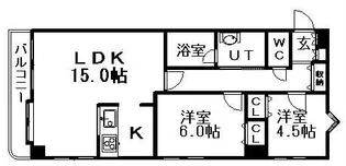 ニューノース弐番館【2階】の間取り