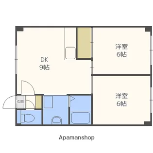 ラフォーレひばりヶ丘【103号室】の間取り