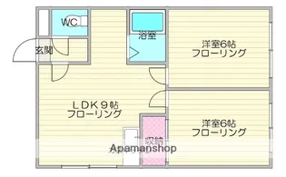 ラフォーレひばりヶ丘【3階】の間取り