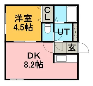 ロア・エスポワール【2階】の間取り