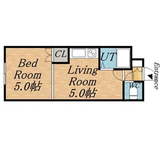 リリーハウス【0303号室】の間取り