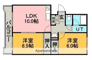 メゾン小林【3階】の間取り