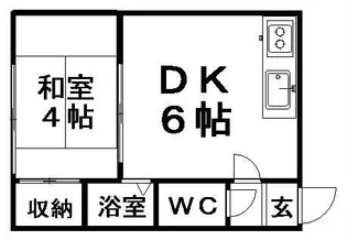 ル・メリディアン【204号室】の間取り